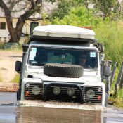 wasserdurchfahrt, jetzt der landy