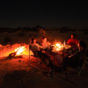 desert camp kubu island